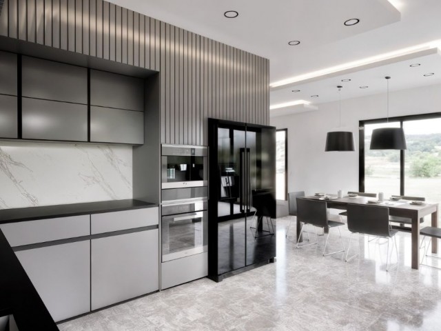 Gazimağusa Tuzla’da Satılık Modern İkiz Villa | Geniş ve Ferah Yaşam Alanı - Fotoğraf 2