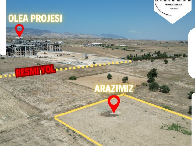 Kızılörs Investment`dan Gazimağusa - Geçitkale bölgesi Fasıl 96 Satılık Arazi