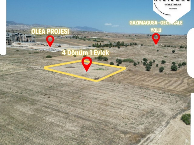 Kızılörs Investment`dan Gazimağusa - Geçitkale bölgesi Fasıl 96 Satılık Arazi - Fotoğraf 4