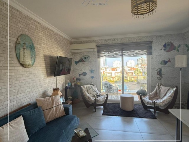 🌿 117.000 £ | ❌ SÖZLEŞME YENİLEME ÜCRETİ YOK ❌ | Akdeniz’de Tatil Konforunda 1+1 Penthouse | İskele / Long Beach - Royal Sun Resıdence | Kızılörs Investment - Fotoğraf 2