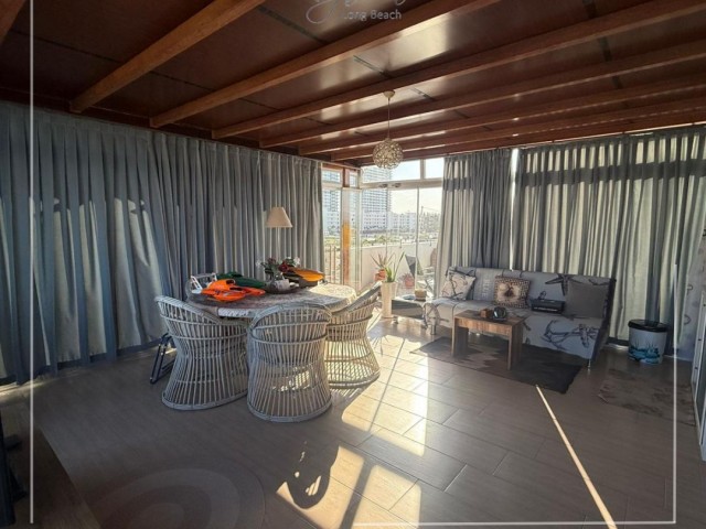 🌿 117.000 £ | ❌ SÖZLEŞME YENİLEME ÜCRETİ YOK ❌ | Akdeniz’de Tatil Konforunda 1+1 Penthouse | İskele / Long Beach - Royal Sun Resıdence | Kızılörs Investment - Fotoğraf 3