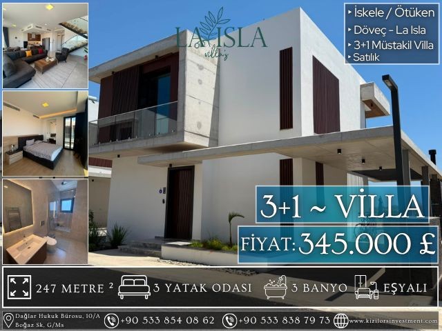 💷 345.000 £ | Tam Müstakil 3+1 Lüks Villa | La Isla Villas | Ötüken – İskele | KIZILÖRS INVESTMENT - Fotoğraf 2
