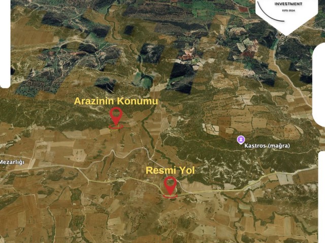 Kızılörs Investment`dan Karpaz-Avtepe Bölgesinde Kelepir Satılık Arazi