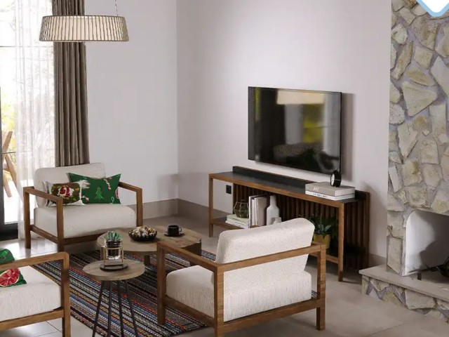 Akol Peninsula 2 Sitesi, İskele / Dipkarpaz - Satılık 1+1 ~ 2+1 ~ 3+1 Villalar | 36 Ay Taksit İmkanı | 125.000 £'den Başlayan Fiyatlar | KIZILÖRS INVESTMENT - Fotoğraf 4