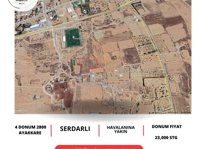 Kızılors Investment`dan Serdarlı Bolgesın`de Satılık Arazı - Fotoğraf 3