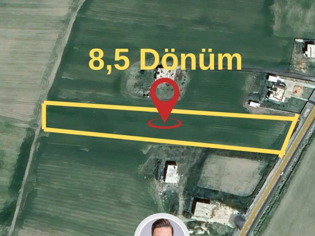 Kızılörs Investment`dan Gazimağusa - Dörtyol Bölgesi 8 Dönüm 3 Evlek Satılık Tarla - Fotoğraf 2