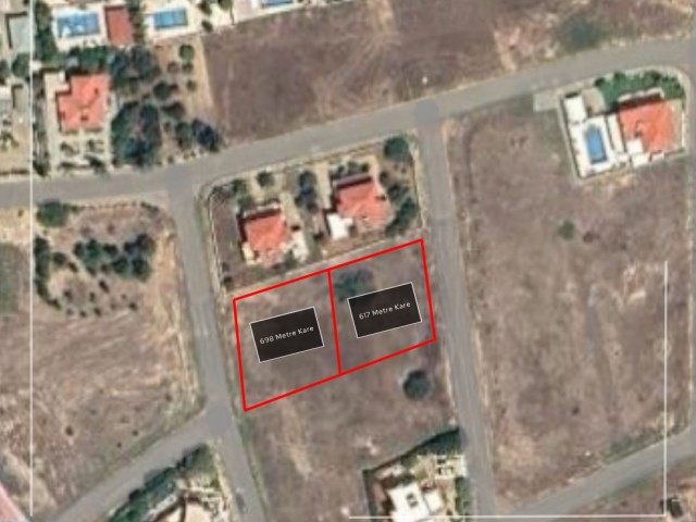 🌿İskele Boğaz’da Satılık Arsalar | Dubleks Villa Yapımına Uygun | 617 ve 698 Metre Kare | % 50 İmarlı | Denize 500 m | Yatırımlık Fırsat - Fotoğraf 2