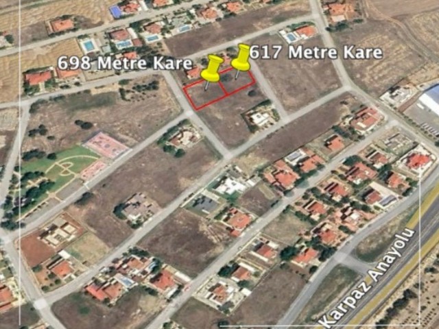 🌿İskele Boğaz’da Satılık Arsalar | Dubleks Villa Yapımına Uygun | 617 ve 698 Metre Kare | % 50 İmarlı | Denize 500 m | Yatırımlık Fırsat - Fotoğraf 3