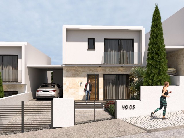 Lefkoşa, Gönyeli - Boğaz Bölgesinde 4+1 Villa - Fotoğraf 4