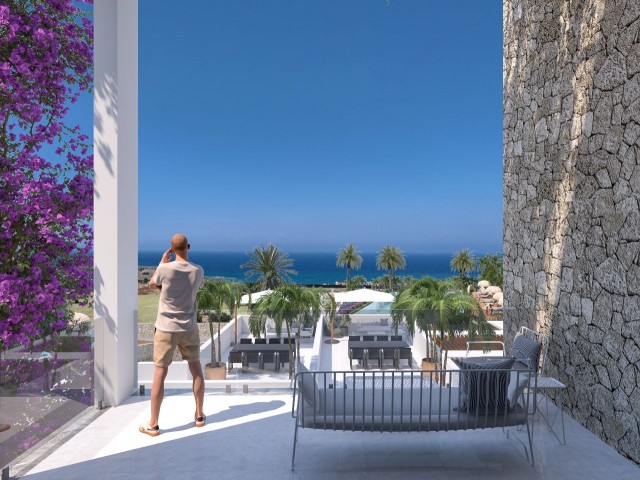 Girne Esentepe Bölgesinde Bulunan "L'aventure" Projesinde Satılık 2+1 Loft Daireler - Fotoğraf 3