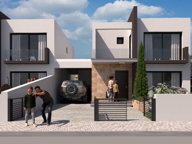 Lefkoşa Kanlıköy Bölgesinde 3+1 Villa - Fotoğraf 2