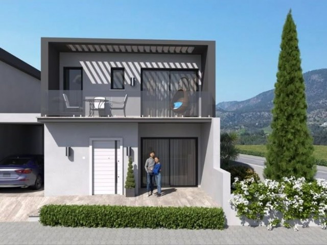 Girne Boğaz’da Projeden 3+1 Lüks Villa | 3 Ay Sonra Teslim - Fotoğraf 4