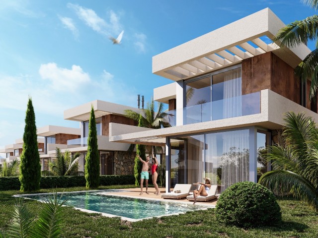 Çatalköy'de Proje Aşamasındaki 4+1 Villar - Özel Havuzlu , Deniz ve Doğa Manzaralı Modern Mimarisiyle Siz Değerli Müşterilerimize Ayrıcalıklı Yaşam Sunmakta. - Fotoğraf 4