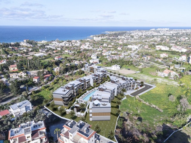 Girne Lapta'da Satılık Modern 2+1 Daire, Deniz ve Dağ Manzarası ile Yatırım Fırsatı! - Fotoğraf 3