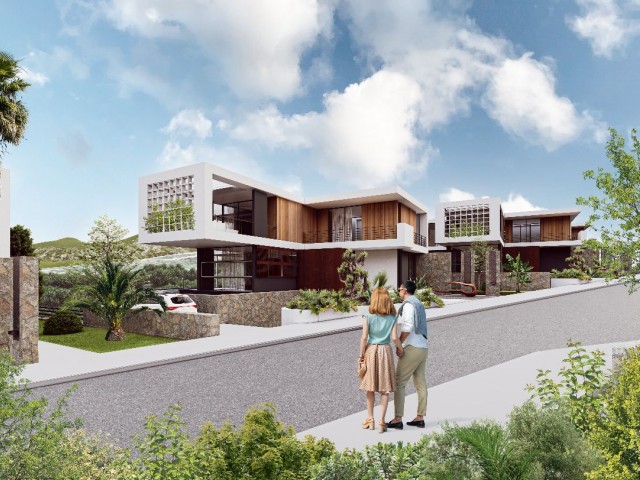 ÇATALKÖY’DE 4+1 LÜKS VİLLALAR • SONSUZLUK HAVUZU • ASANSÖRLÜ • KAPALI GARAJLI • BODRUMLU