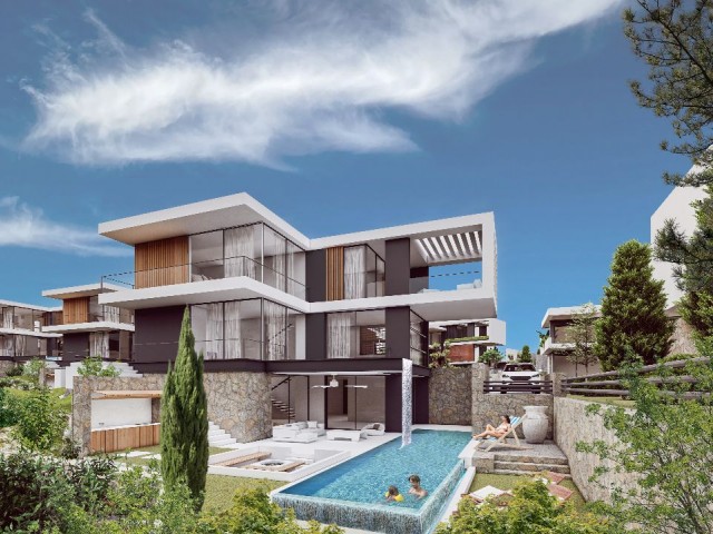 Çatalköy’de 4+1 Lüks Villalar • Sonsuzluk Havuzu • Asansörlü • Kapalı Garajlı • Bodrumlu - Fotoğraf 2