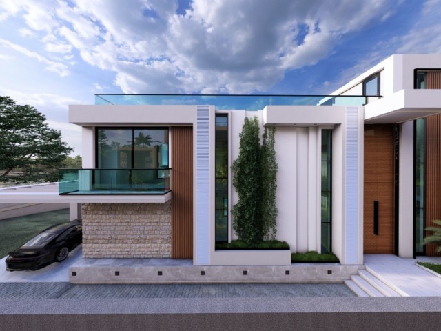 Çatalköy’de Kesintisiz Deniz Manzaralı, Özel Havuzlu 4+1 Satılık Villa - Fotoğraf 2