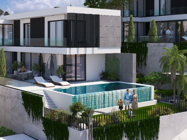 Esentepe'de Deniz Manzaralı, Bahçeli, Sahibinden Satılık, 4+1 Havuzlu Villa - Fotoğraf 4