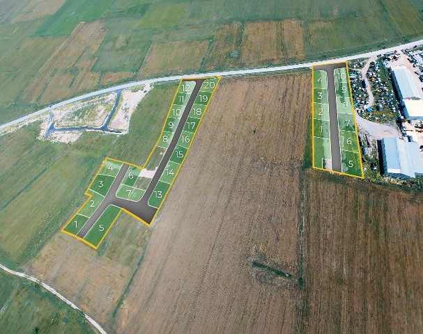 Geçitkale'de Bankasız - Kefilsiz - Aylık 1.250 Stg Taksitle Apartman Yada Villa Yapımına Uygun Arsa Sahibi Olmak İstermisiniz ? - Fotoğraf 4