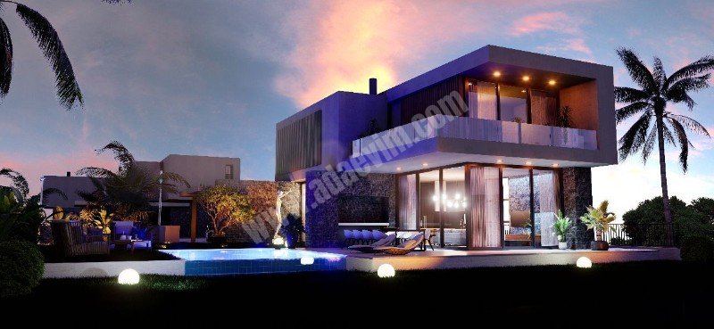 Girne Lapta Bölgesinde Harika Konumda, Dağ ve Deniz Manzaralı 4+1 Lüks Havuzlu Villalar Satışta