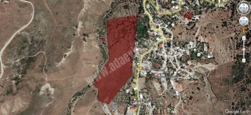 39 Donums of Zoned Land for Sale in Kozanköy Region