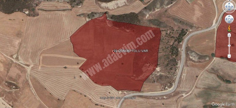 39 Donums of Land for Sale at the Entrance of Kozanköy, Connected to Girne, in a Magnificent Location