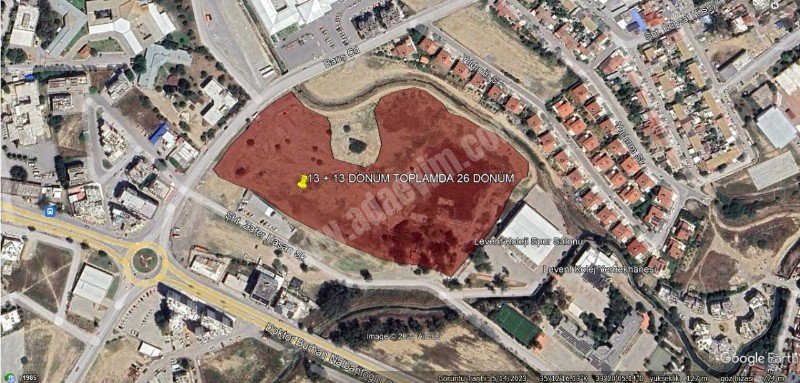26 Donums of Commercially Permitted Land in Lefkoşa Ortaköy | Suitable for Hotel or Residential Project