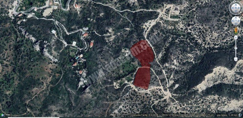 14 Donums of Land for Sale in Girne Kayalar | In a Premium Location