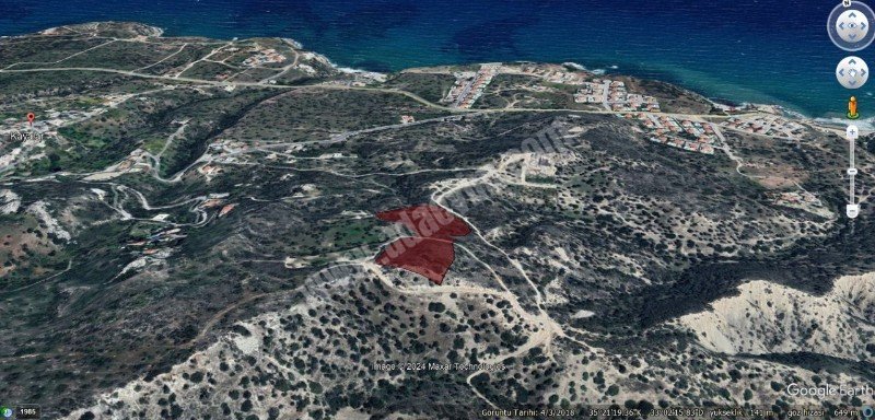 14 Donums of Land for Sale in Girne Kayalar | In a Premium Location