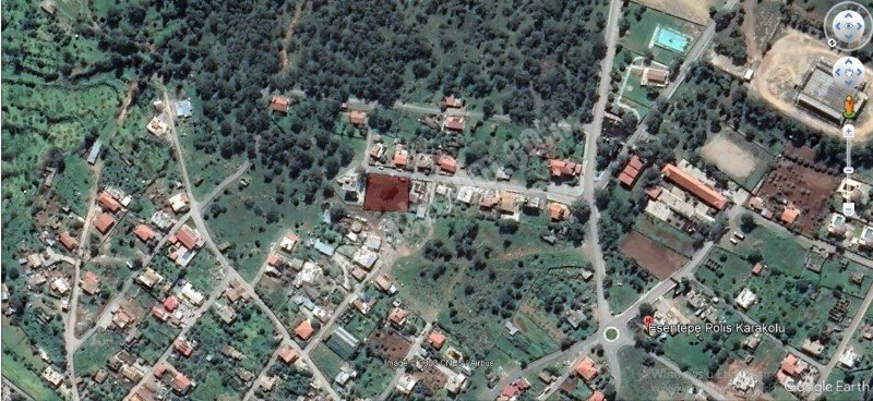 1.5 Donums of Land with Sea View in Esentepe | Suitable for Apartment Exchange
