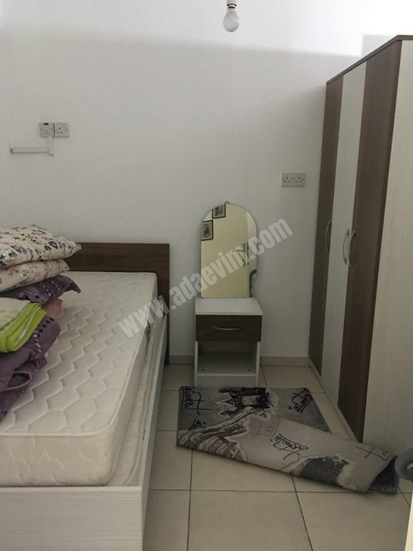 1+1 Furnished Apartment with Garden for Rent in Ortaköy Region (For 2 Female Students)