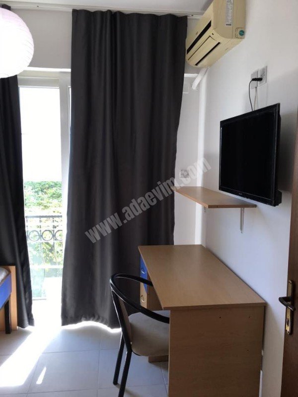 Furnished 1+1 Apartment for Rent on the Main Street in Gönyeli Area