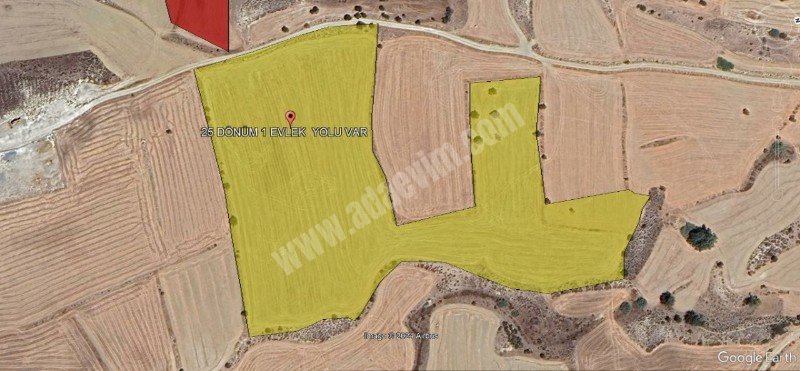 Şirinevler Alemdağ Yolu Üzeri 25 Dönüm 1 Evlek Resmi Yolu Olan Arazimiz Satılıkdır 