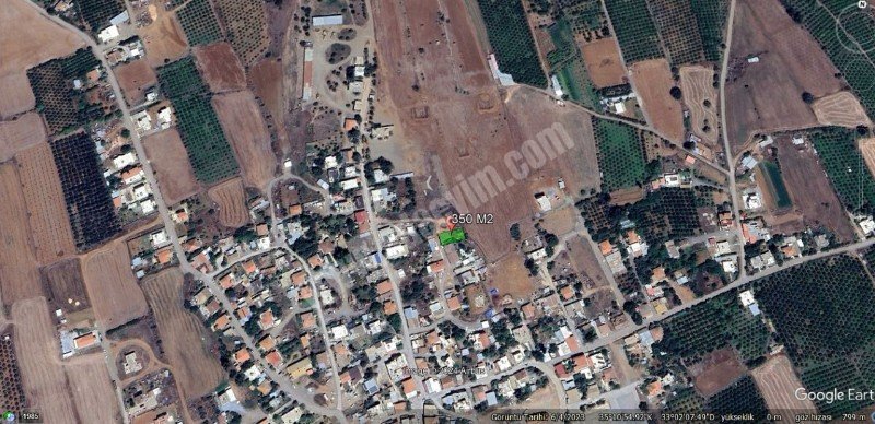 350m² Residential Plot for Sale at an Affordable Price in Akçay, Güzelyurt – Suitable for Village Housing