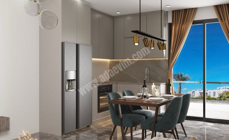 Gönyeli Bölgesinde Muhteşem konumda 2+1 Daire Ve Penthouse Daireler Satılık