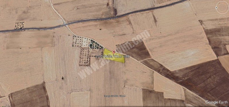 Zoned Plots for Sale in Gaziköy Area, Lefkoşa – 3.5 and 7 Donums – Next to Ercan Airport