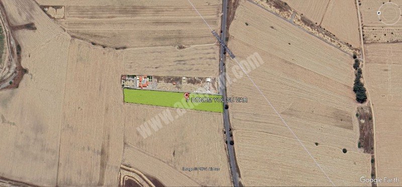 Zoned Plots for Sale in Gaziköy Area, Lefkoşa – 3.5 and 7 Donums – Next to Ercan Airport