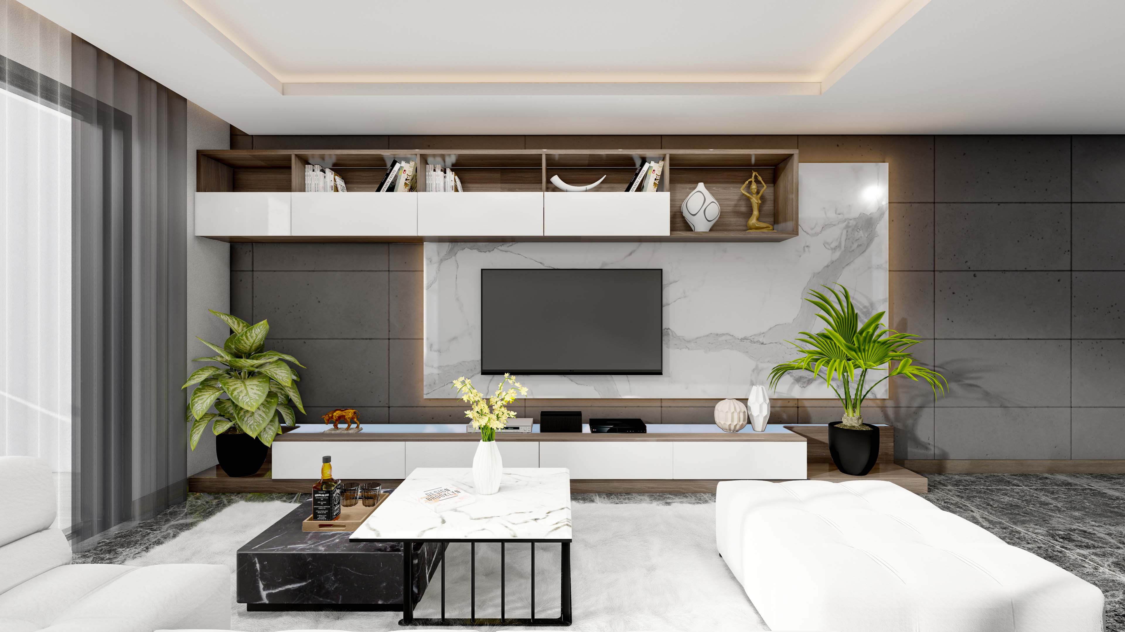 SATILIK  VILLA 4+1 İskele Bahçeler'de Türk koçanlı. 