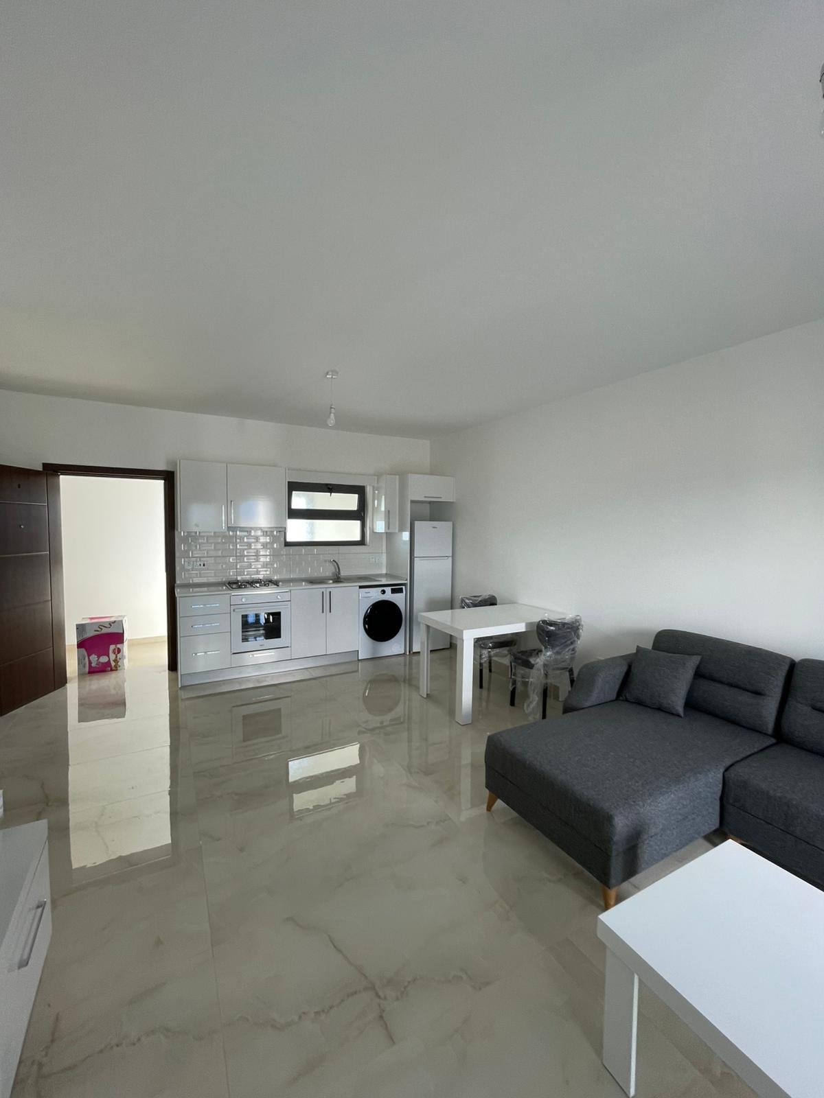 GAZİMAĞUSA TUZLA BÖLGESİN'DE KİRALIK 1+1 SIFIR DAİRE