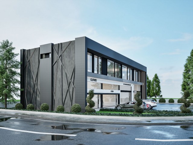 Girne/Çatalköy'de Ana yol üzeri satılık ticari dükkan