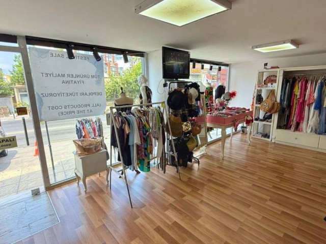 Girne merkezde kiralık dükkan