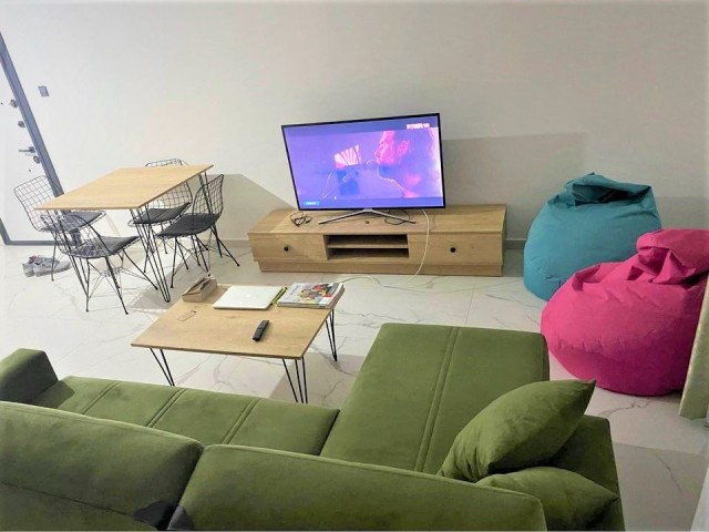 Girne/Karaoğlanoğlu’nda kiralık 1+1 daire