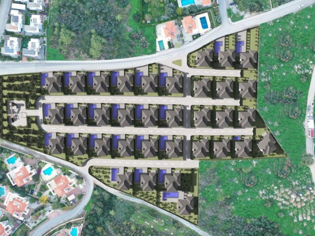 Gırne Yesıltepe Projeden Satılık 4+1 Vıllalar - Fotoğraf 2