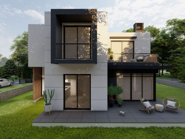 Girne Karmi'de Satılık 4+1 Özel Havuzlu Villalar