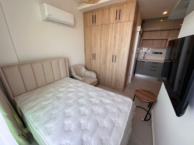 Girne Merkez Kiralık Yeni Binada Sıfır Eşyalı 1+0 Daireler - Fotoğraf 4