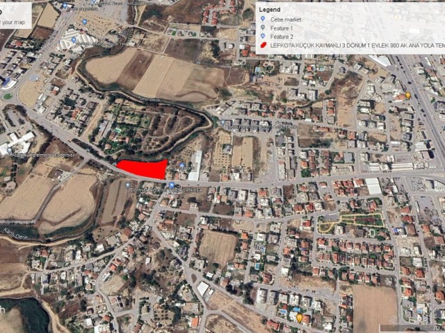 LEFKOŞA KÜÇÜKKAYMAKLI DA %180 İMARLI 5 KAT İZİNİ68 ADET DAİRE 10 ADET DÜKKAN VE 2500 M2 BODRUM OLACAK ŞEKİLDE SATILIK 3 DÖNÜM 1 EVLEK 900 AK ARAZİ ADEM AKIN 05338314949