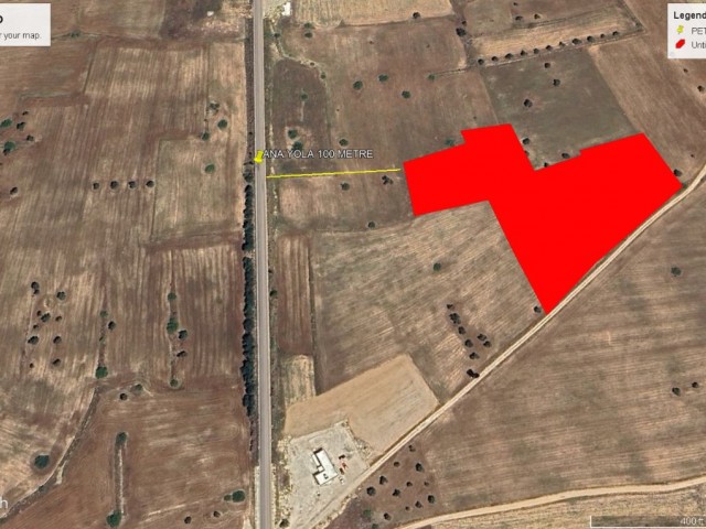 Not : Dönüm Fiyatı : 45,000 GBP .geçitkale de Yeni Akım Bölgesi Olan Tatlısu Yolu Üzerin de Eşdeğer Koçanlı Satılık 10,5 Dönüm Arazi Adem Akın 05338314949 - Fotoğraf 3