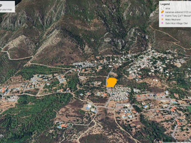 Not : Dönüm Fiyatı : 310,000 GBP, Girne Edremit de Süper Deniz Manzralı ve Eşdeğer Koçanlı Satılık 3 Dönüm 3 Evlek (4211m2) Satılık Arazi Adem Akın 05338314949 - Fotoğraf 3