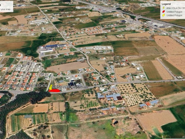 NOT : TOPLAM FİYATI: 180,000 GBP GİRNE ARIDAĞI NDA 936 M2 SATILIK WİLLALIK ARSA ADEM AKIN 05338314949