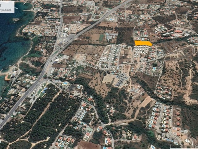 Girne Edremit bölgesinde manzaralı satılık arazi İLETİŞİM ADEM AKIN : 05338314949